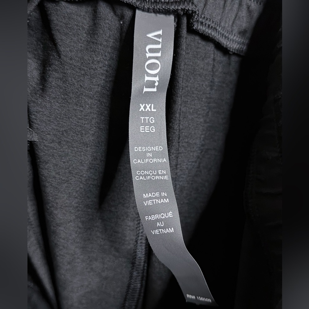 Vuori Ponto Performance Jogger Black Heather - Picture 6 of 8
